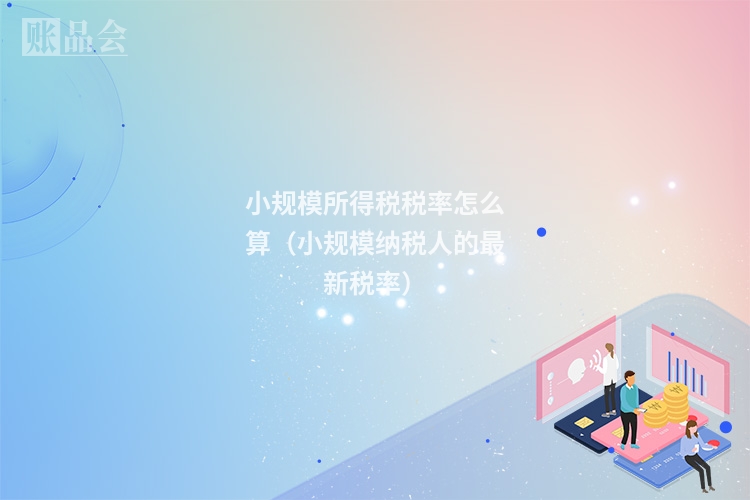 小规模所得税税率怎么算（小规模纳税人的最新税率）
