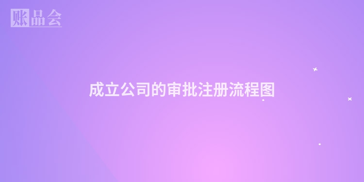 成立公司的审批注册流程图